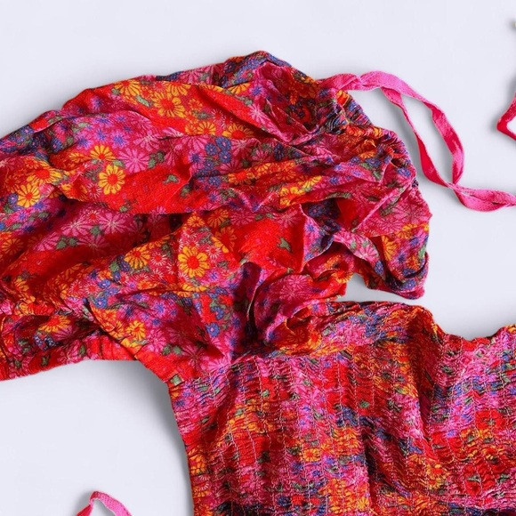 Floral Free People Top - Picture 3 of 5